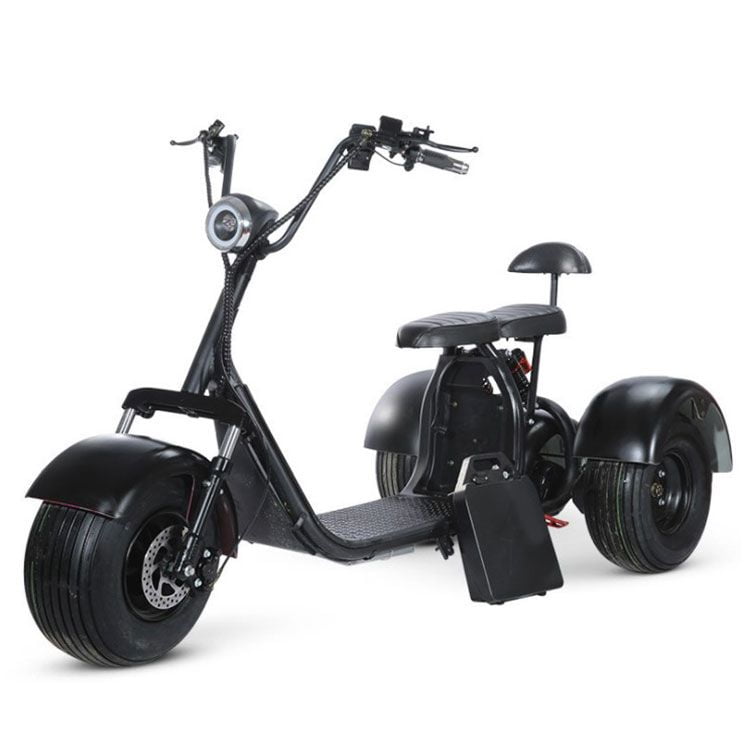 Электротрицикл Citycoco Trike 1500 электроскутер